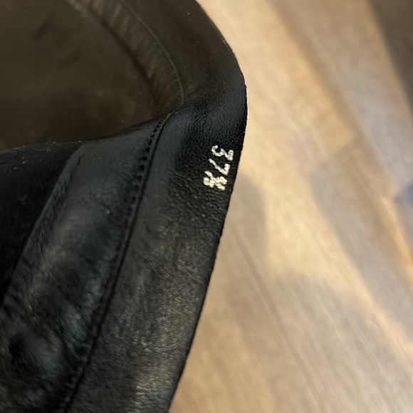 Prada 👢 leather mid length stiletto boots size 7.5 - Picture 6 of 9